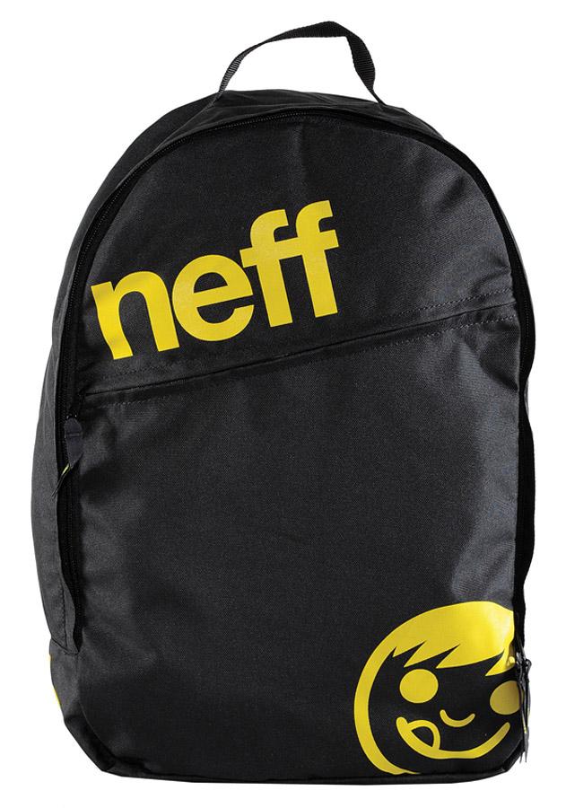 Neff Daily Backpack, One Size, Black/Yellow